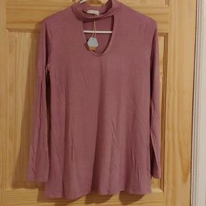 Lavender blouse